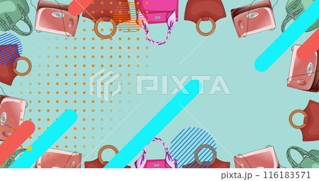 Image of school items icons over diverse school children and graduation cap Image of school items icons over diverse school children and graduation cap 116183571
