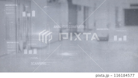 A composite of artificial intelligence, telecommunication, cloud computing, development, and futuris 116184577