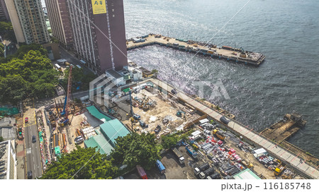 July 1 2024 The location China Merchants Wharf pier, hk 116185748