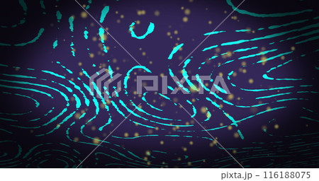 Image of glowing yellow spots on black background Image of glowing yellow spots on black background 116188075