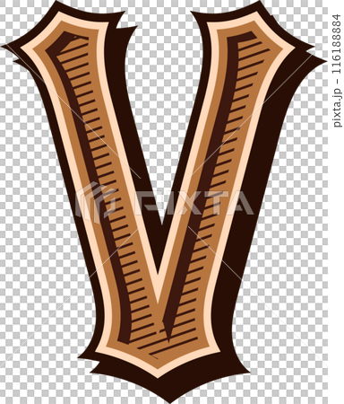 alphabet western letters vintage engrave design alphabet western letters vintage engrave design 116188884