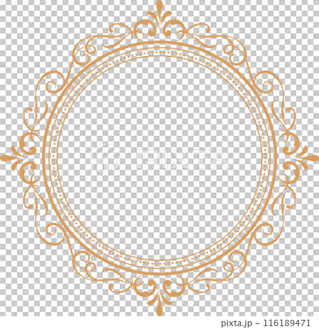 Circle Vintage Frame Round Flourish Border label Circle Vintage Frame Round Flourish Border label 116189471