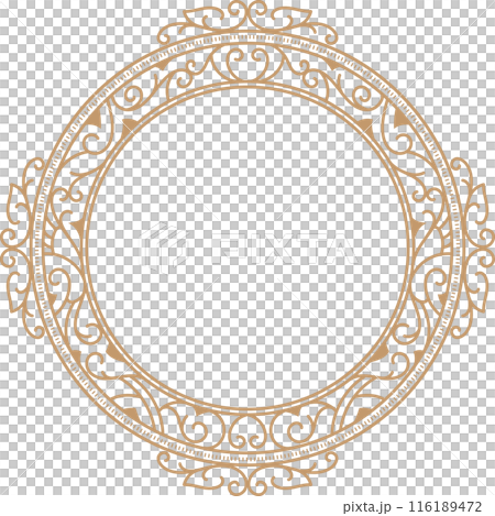 Circle Vintage Frame Round Flourish Border label Circle Vintage Frame Round Flourish Border label 116189472