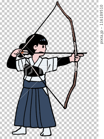 弓道女子 116189510