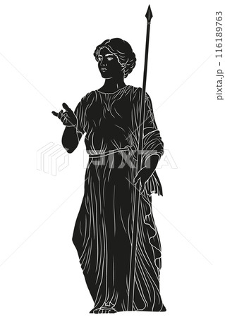 Vector Greek women. 116189763