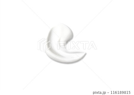 Swatch Smear of White beauty cream, body lotion, moisturizer sample wipes. Skin care swab isolated on a white background. BB CC Cream, Texture Base Under Makeup close up Swatch Smear of White beauty cream, body lotion, moisturizer sample wipes. Skin care swab isolated on a white background. BB CC Cream, Texture Base Under Makeup close up 116189815