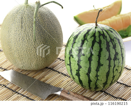 スイカとメロン 116190215