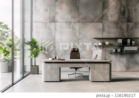 お洒落なオフィス空間「AI生成画像」 116190217