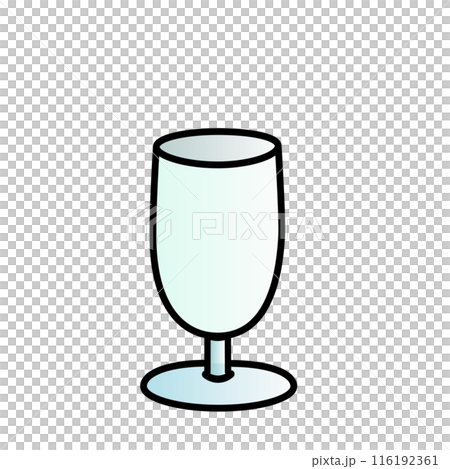 ゴブレット（足つきグラス）のイラスト 116192361
