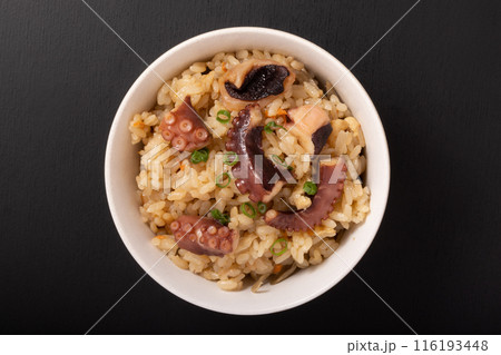 タコの炊き込みご飯 116193448