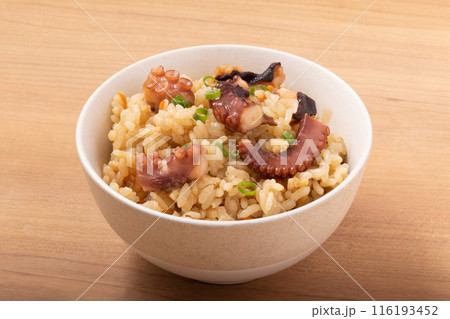 タコの炊き込みご飯 116193452