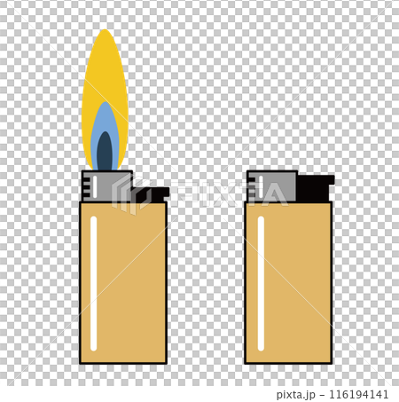 Illustration of a lighter 116194141