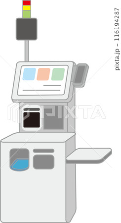 自動レジ精算機 自動レジ精算機 116194287