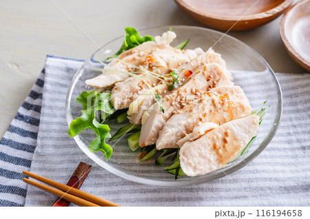 茹で鶏のバンバンジー風 茹で鶏のバンバンジー風 116194658