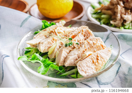 茹で鶏のバンバンジー風 116194668