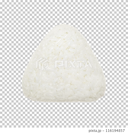 Onigiri illustration, realistic, white background 116194857