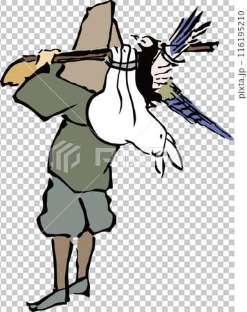 浮世絵　町人　その235 116195210