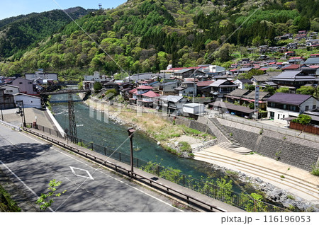 福島関所資料館　中山道木曽福島から見た木曽川 116196053