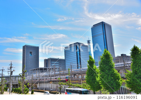 《愛知県》名古屋都市風景　ささしまライブの高層ビル群 116196091