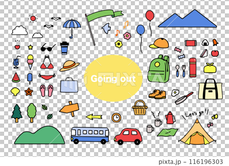 楽しいお出かけセット 楽しいお出かけセット 116196303