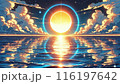 海に沈む太陽 116197642