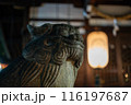 神社の狛犬 116197687
