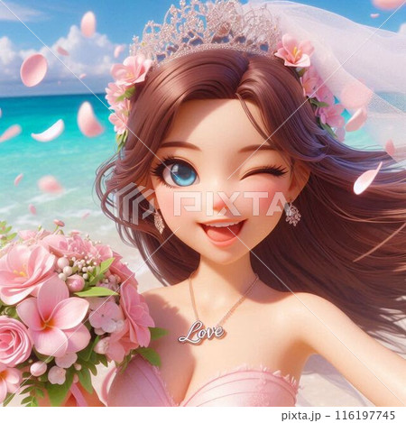 ブーケを持った花嫁 116197745