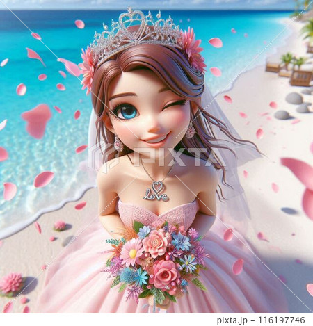 ブーケを持った花嫁 116197746