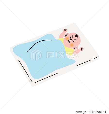 子育て_赤ちゃん_寝る_1 116198191