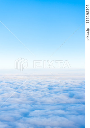 飛行機から見た空 飛行機から見た空 116198303