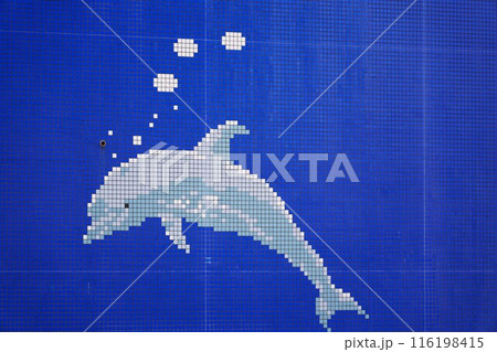 イルカの壁画 イルカの壁画 116198415