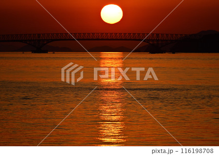 大島大橋日の出（サザンセト伊保庄マリンパーク） 116198708