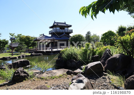 大阪府池田市にある池田城址公園の風景 116198870