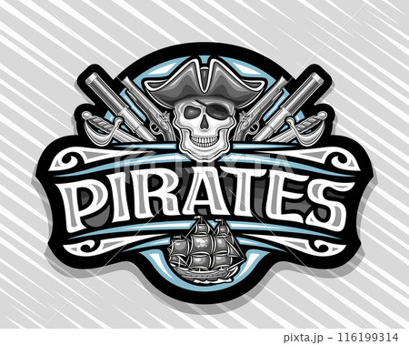 Vector logo for Pirates 116199314
