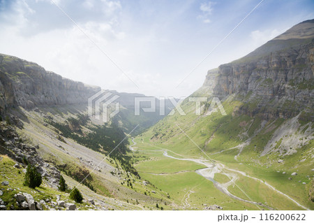 Ordesa Monte Perdido National Park, view. Pyrenees, Spain 116200622