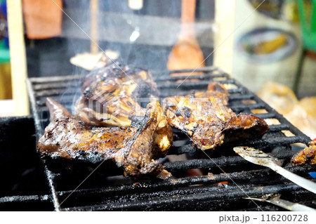 Making of Chicken tandoori at Kolkata Food Festival 116200728