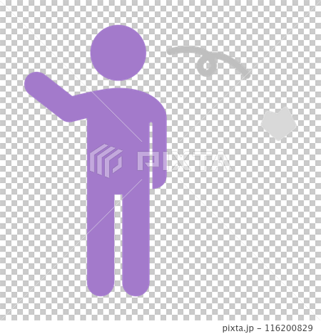 後ろにポイ捨てする人 116200829