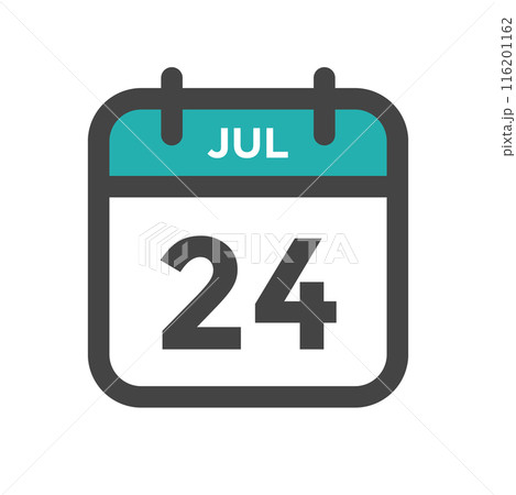 July 24 Calendar Day or Calender Date for Deadlines or Appointment July 24 Calendar Day or Calender Date for Deadlines or Appointment 116201162