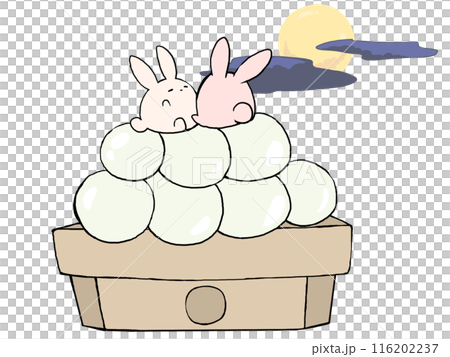 Moon viewing dango rabbit 116202237
