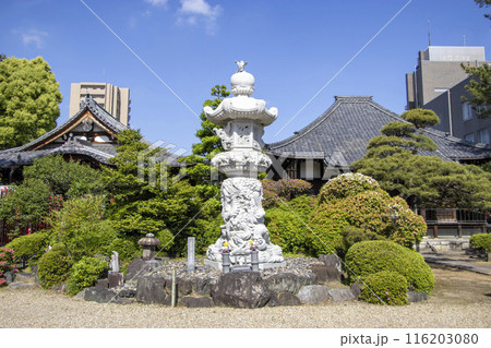 建中寺 龍巻奥ノ院春日燈籠 建中寺 龍巻奥ノ院春日燈籠 116203080