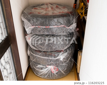 【車】タイヤ・ホイール保管の様子 【車】タイヤ・ホイール保管の様子 116203225