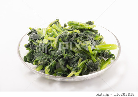 冷凍　カット　ほうれん草 116203819