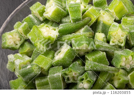 冷凍 カット オクラ 冷凍 カット オクラ 116203855