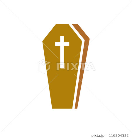 Wooden Coffin icon 116204522