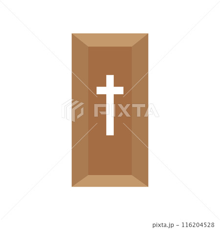 Wooden Coffin icon 116204528