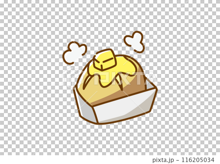 Potato butter hand-drawn 116205034