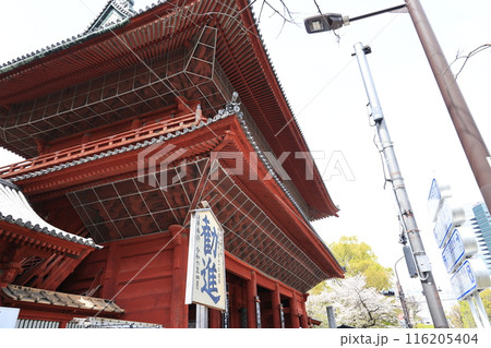 東京都港区芝の増上寺三解脱門の建物 116205404