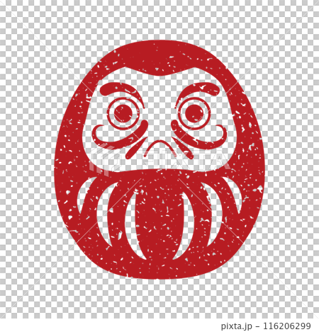 郵票風格的達摩插圖 116206299