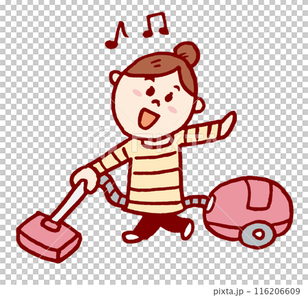 可愛的包子女孩的各種姿勢和手勢 116206609