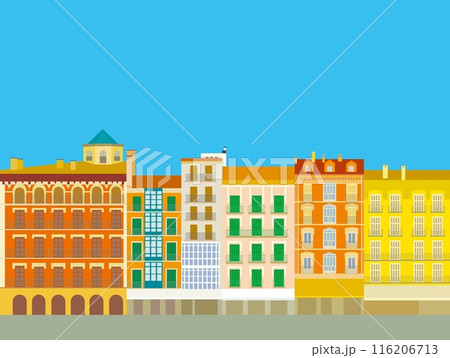 パンプローナ　pamplona　カスティージョ広場　plaza del castillo　スペイン 116206713